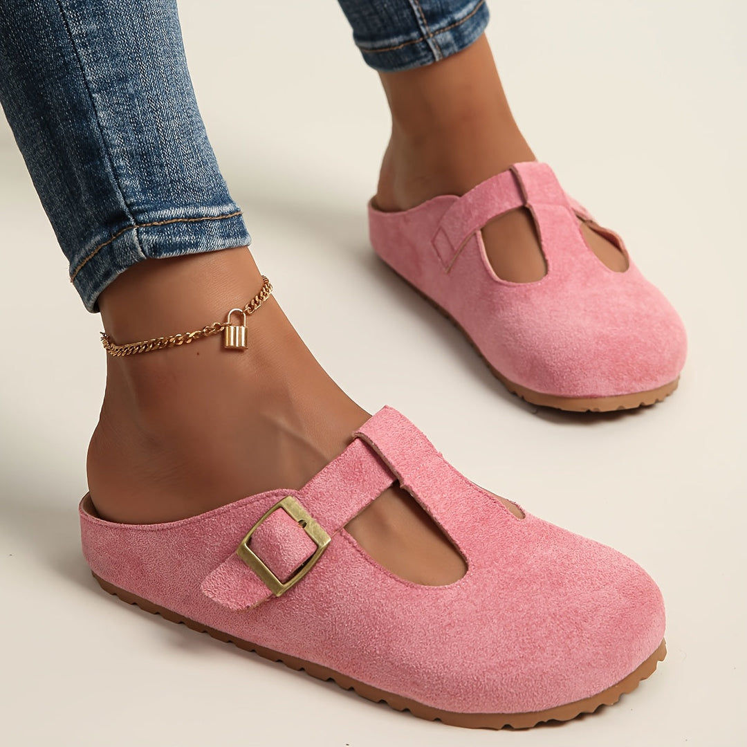 Soraia | Socas Conforto com Fivela Minimalista