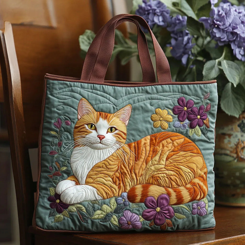 Saco Artesanal - Gato Ruivo