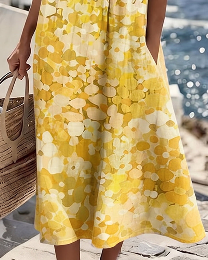 Daniela | Vestido Estampado Folgado
