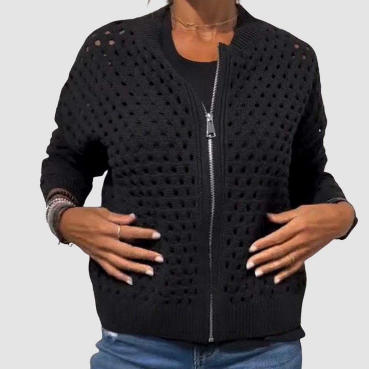 Denise | Cardigã de malha premium