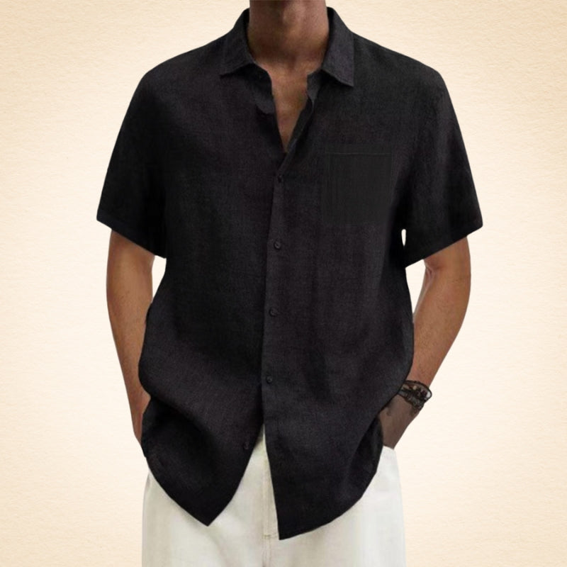 Camisa elegante de linho