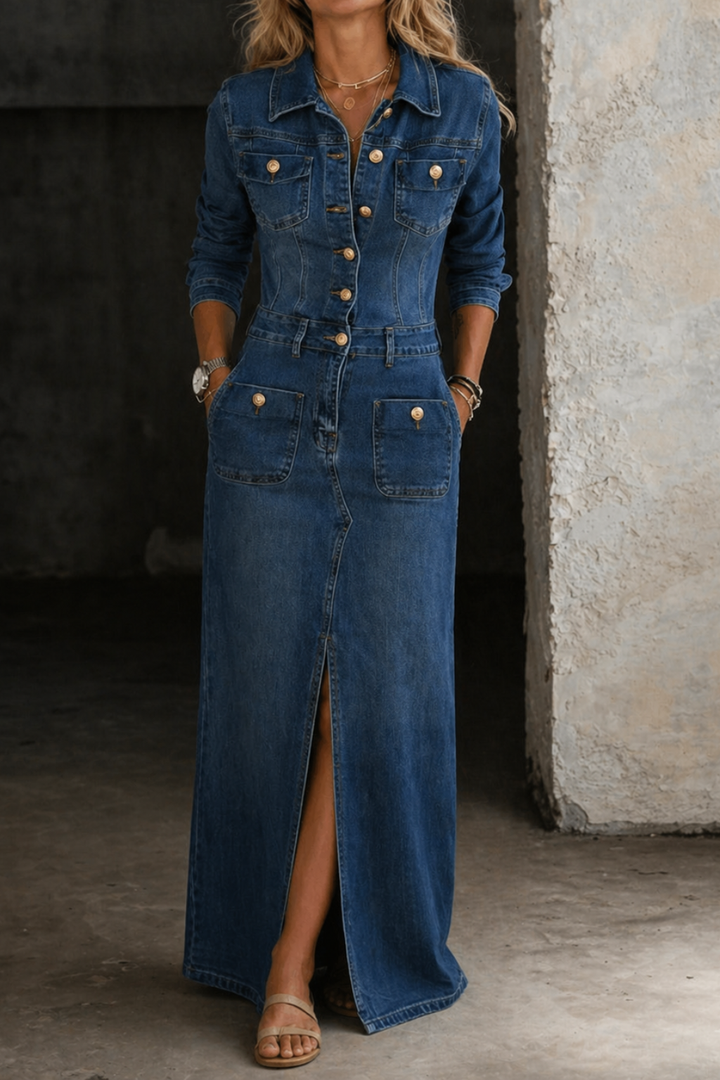 Leila | Denim Clássico Confortável