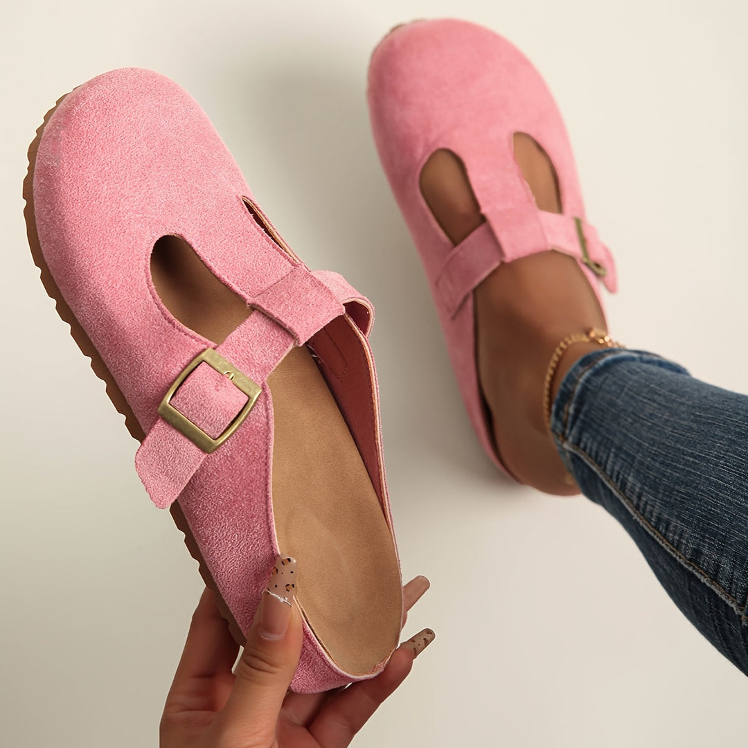 Soraia | Socas Conforto com Fivela Minimalista
