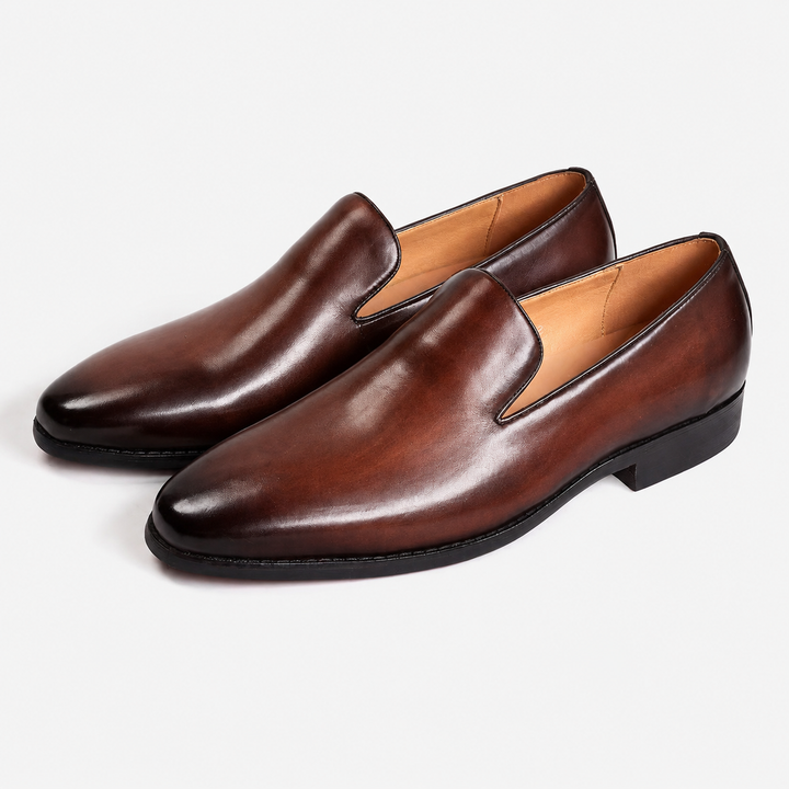 Mocassin de couro