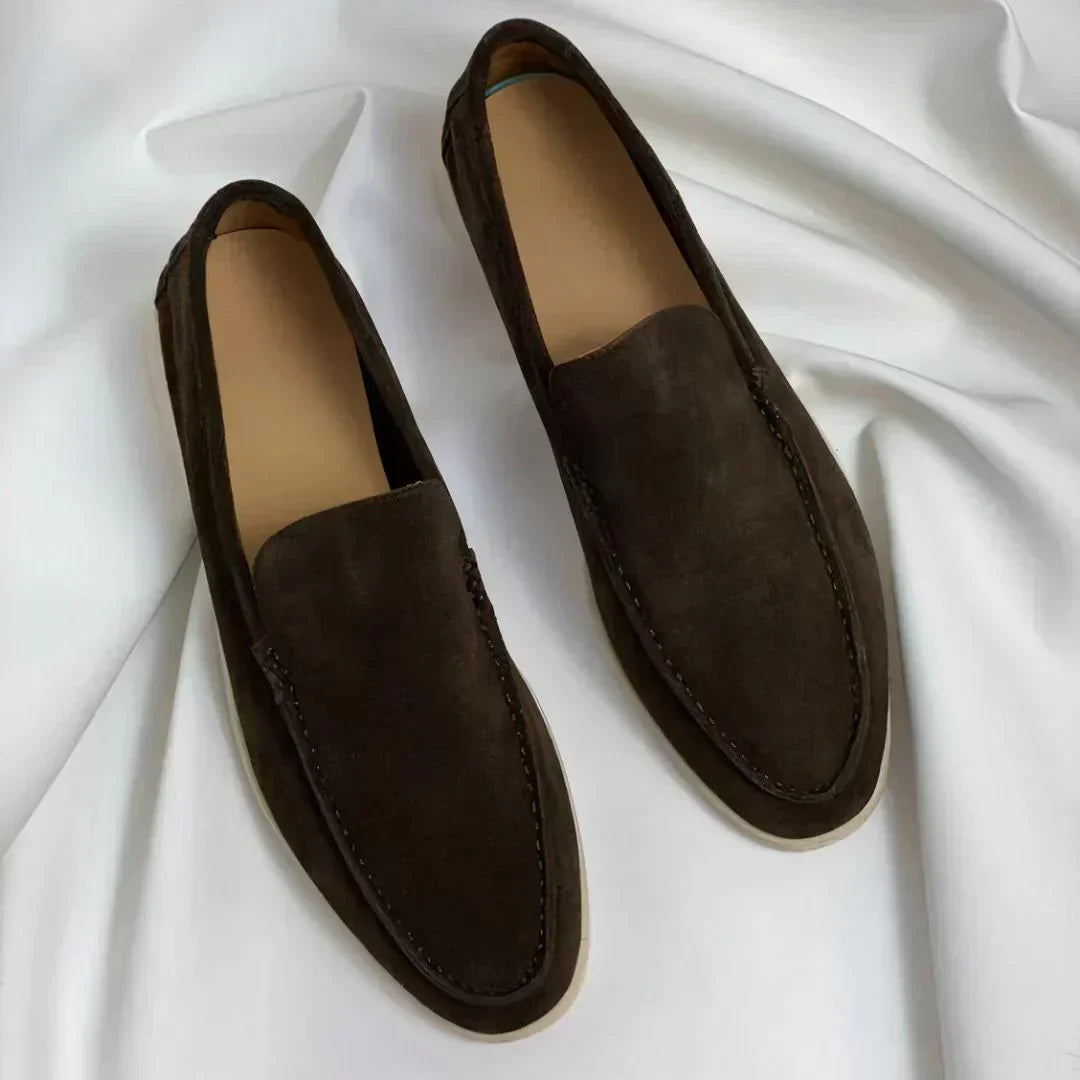 Gustavo | Mocassins em camurça