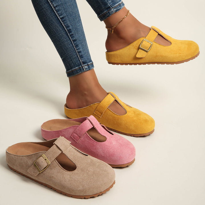 Soraia | Socas Conforto com Fivela Minimalista
