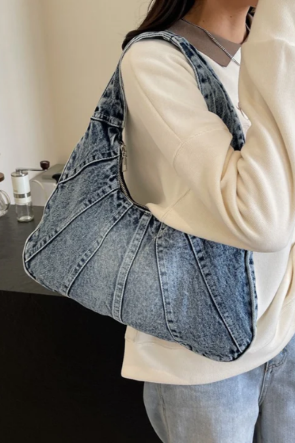 Zara | Bolsa de ombro casual