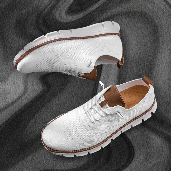 Sapatos respiráveis Ultraconforto: Brancos
