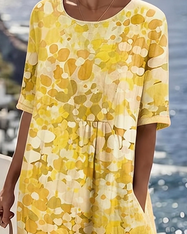 Daniela | Vestido Estampado Folgado