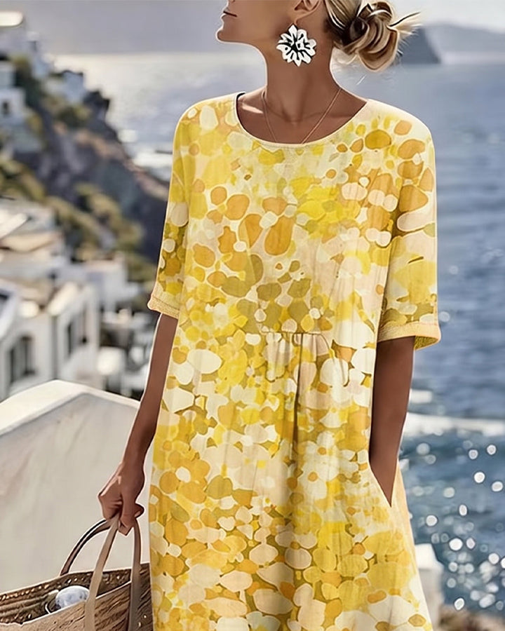 Daniela | Vestido Estampado Folgado