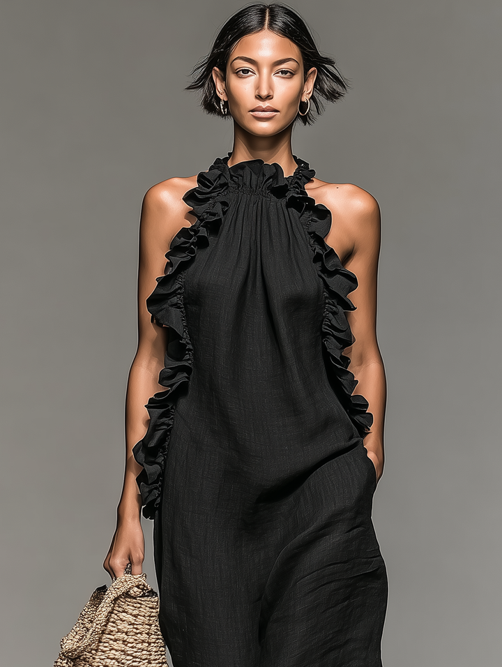 Patrícia | Vestido Maxi Feminino Sem Mangas