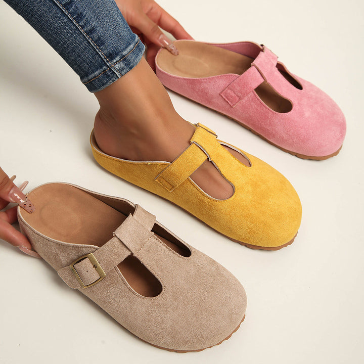 Soraia | Socas Conforto com Fivela Minimalista