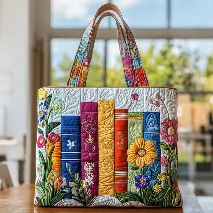 Saco Artesanal - Biblioteca Floral