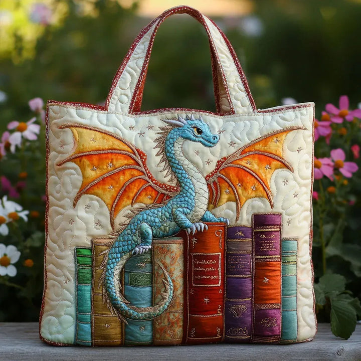 Saco acolchoado - Dragão Esmeralda Guardião dos Livros