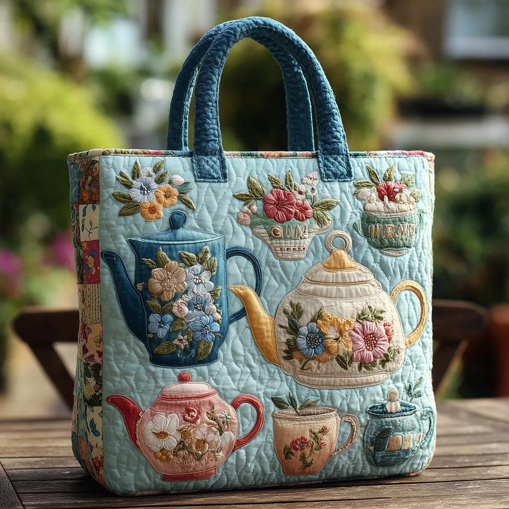Saco Matelassé - Motivo Floral