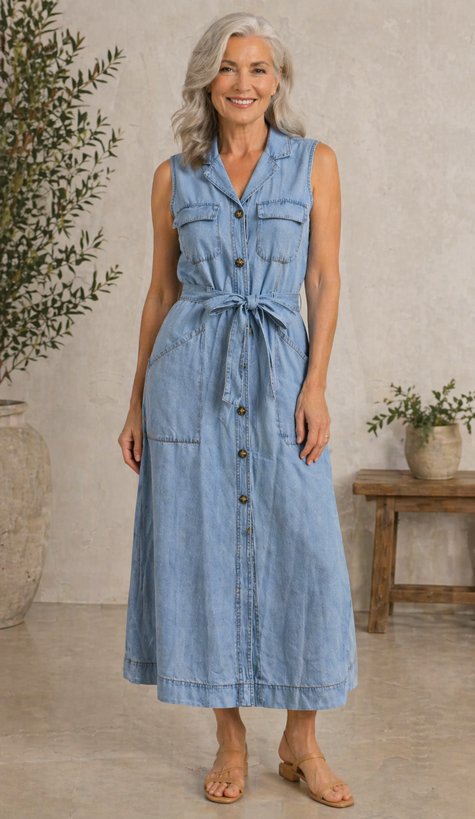 Susan | Vestido de ganga