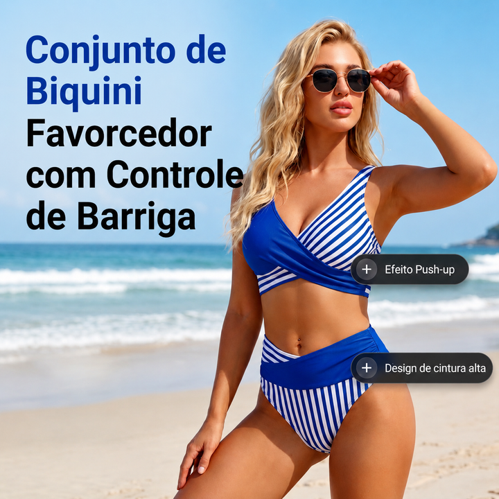 Nazaré | Biquíni de Duas Peças Modelador