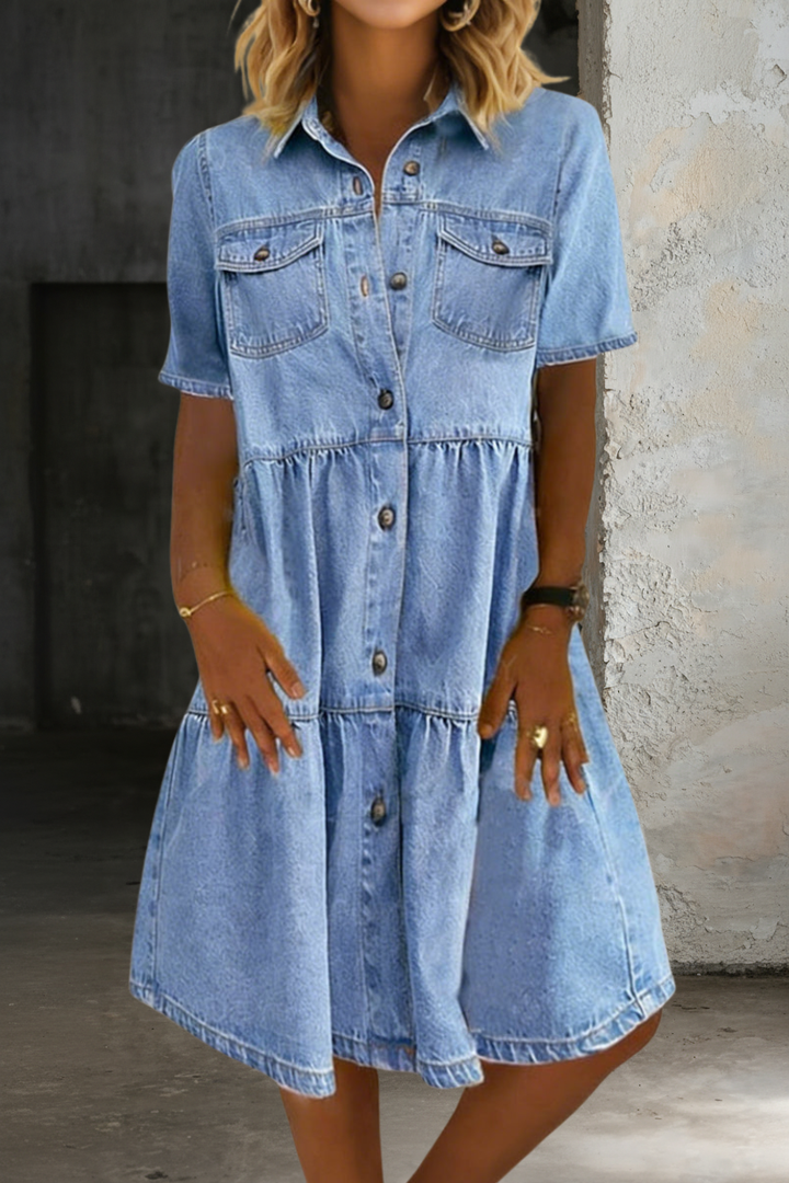Sophia | Vestido de denim casual e elegante