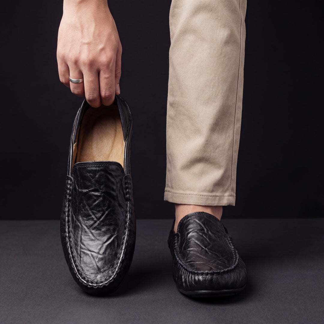Florence | Mocassins em couro