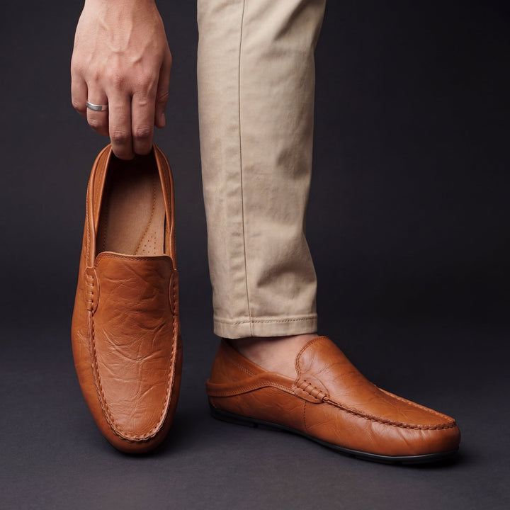 Florence | Mocassins em couro