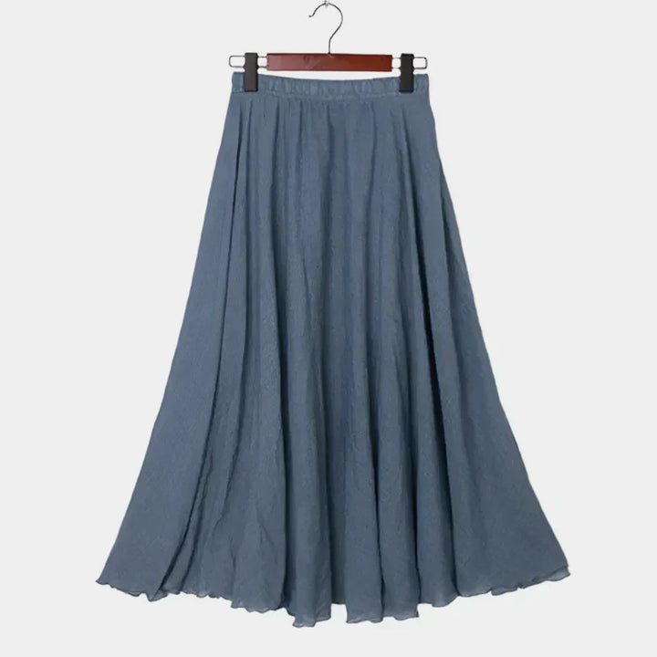 Saia Elegante de Cintura Alta