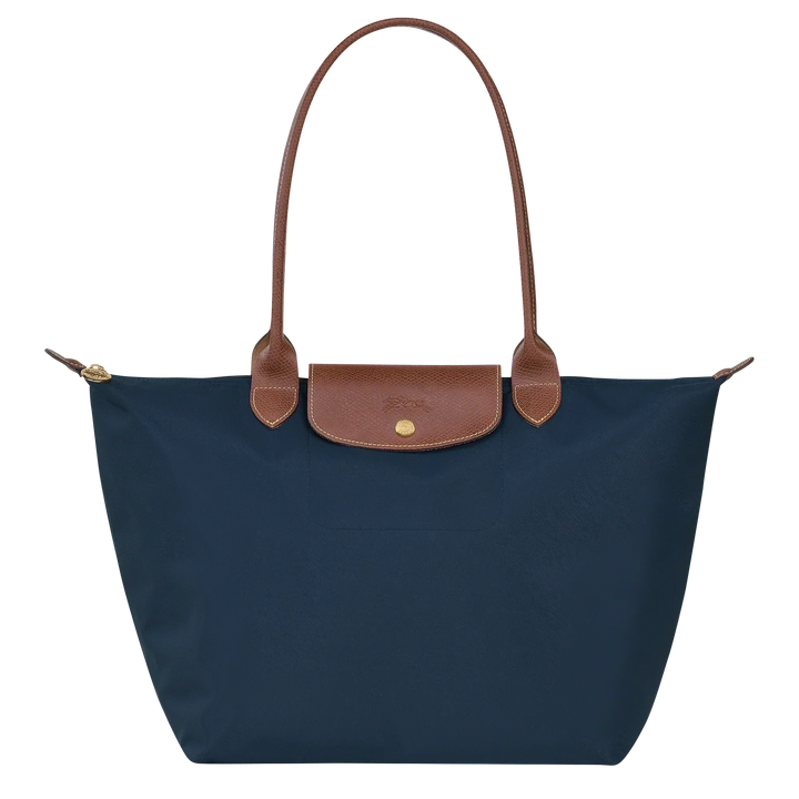 Longchamp - Grande Tote Le Pliage, Azul Marinho