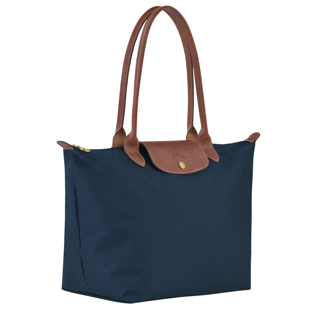 Longchamp - Grande Tote Le Pliage, Azul Marinho