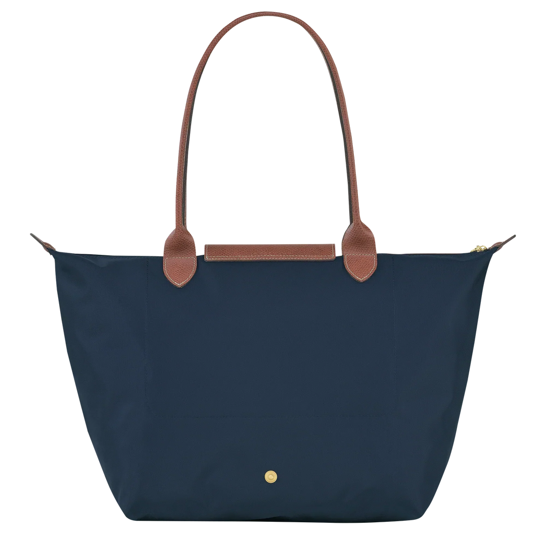 Longchamp - Grande Tote Le Pliage, Azul Marinho