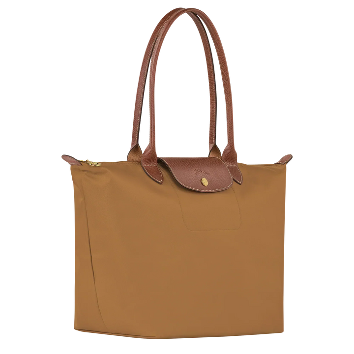 Longchamp - Grande Bolsa Le Pliage, Cor Fawn