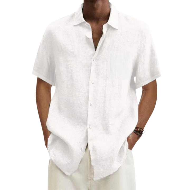 Camisa elegante de linho