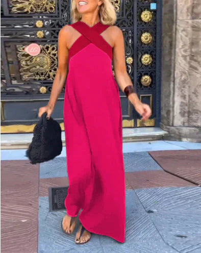 DELFINA | Vestido de corte cruzado