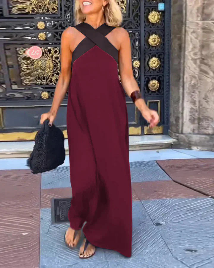 DELFINA | Vestido de corte cruzado