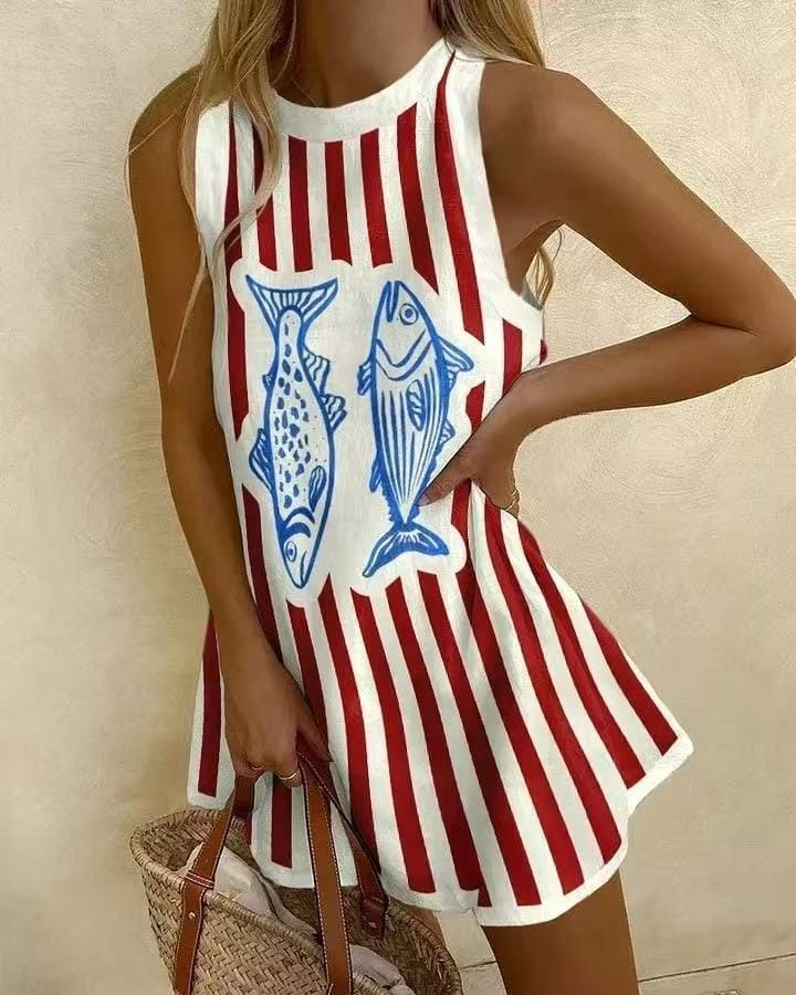 Vestido de linho Sara