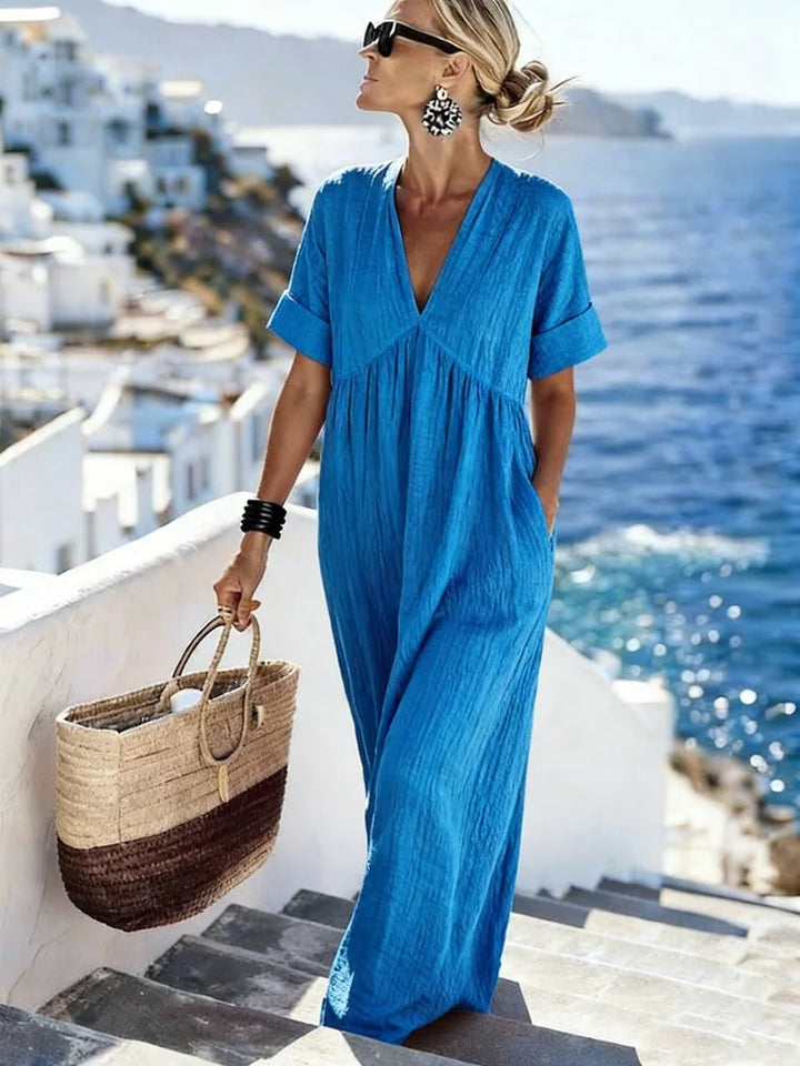 Patrícia | Vestido longo casual