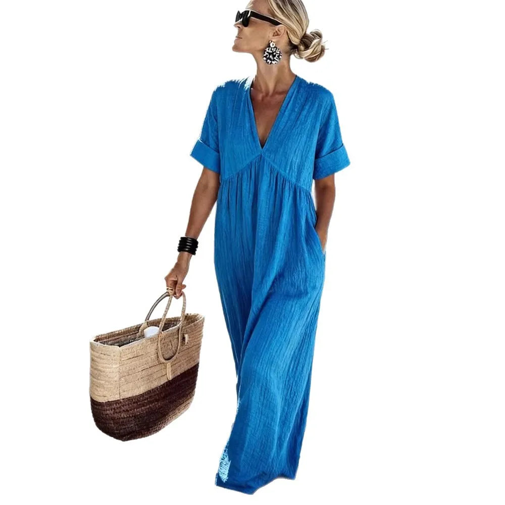 Patrícia | Vestido longo casual