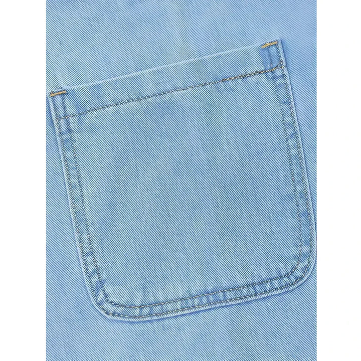 Saylor™ | Vestido descontraído com look denim