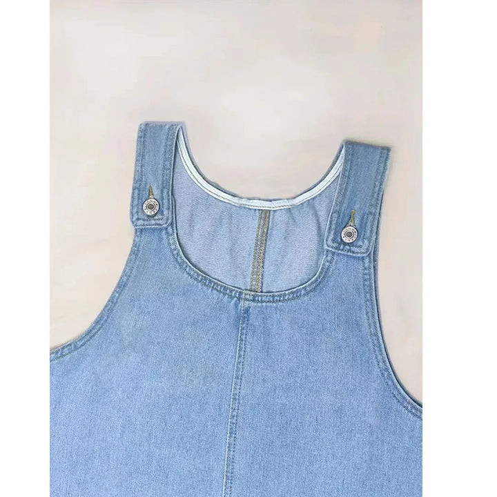 Saylor™ | Vestido descontraído com look denim