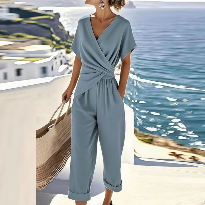 Marta Conjunto Elegante de Duas Peças