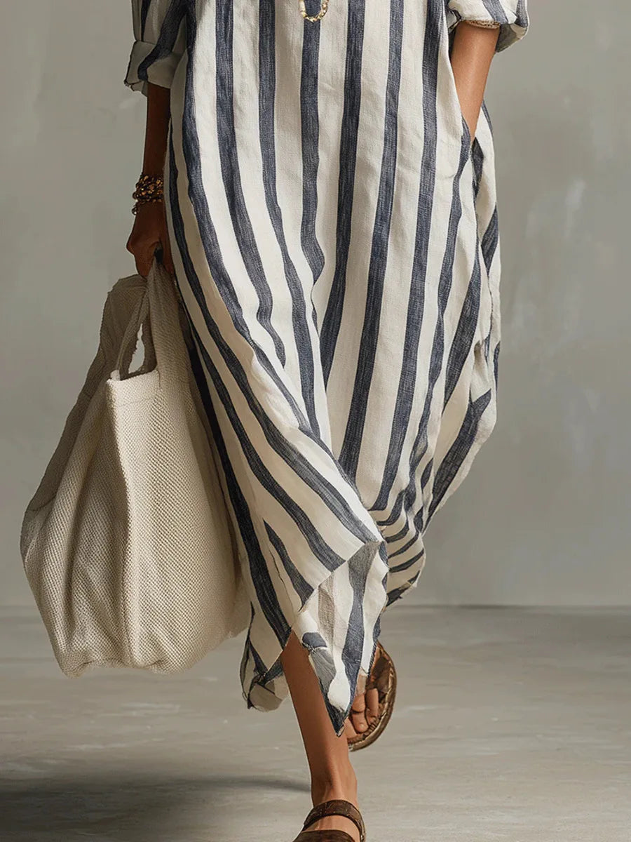 Pepa | Vestido chemise longo