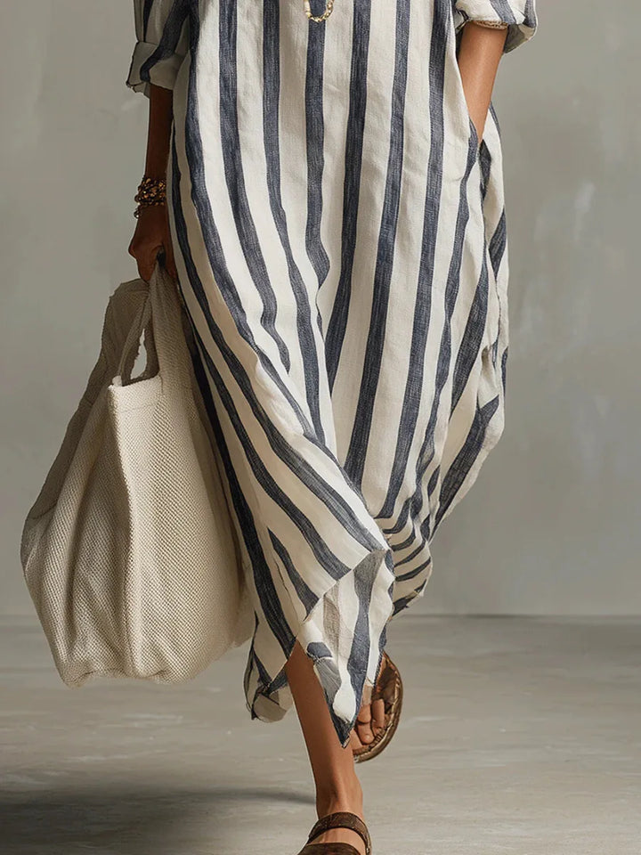 Pepa | Vestido chemise longo