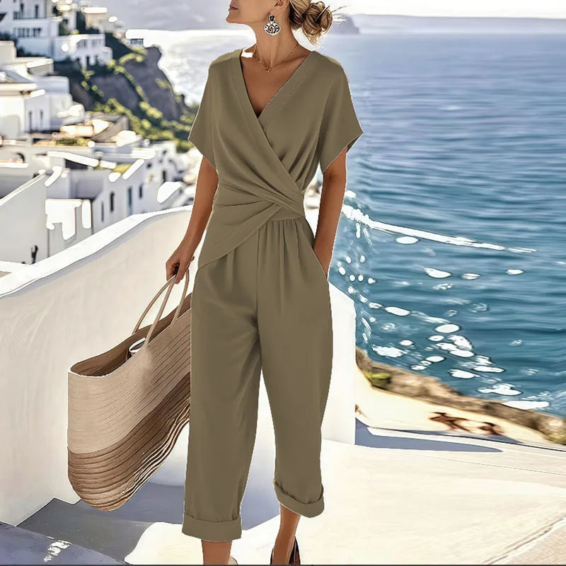 Marta Conjunto Elegante de Duas Peças