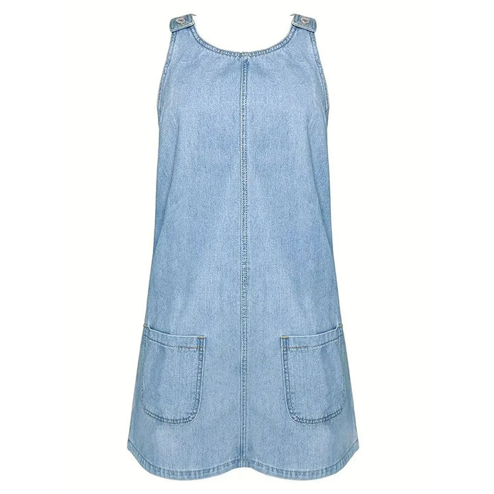 Saylor™ | Vestido descontraído com look denim