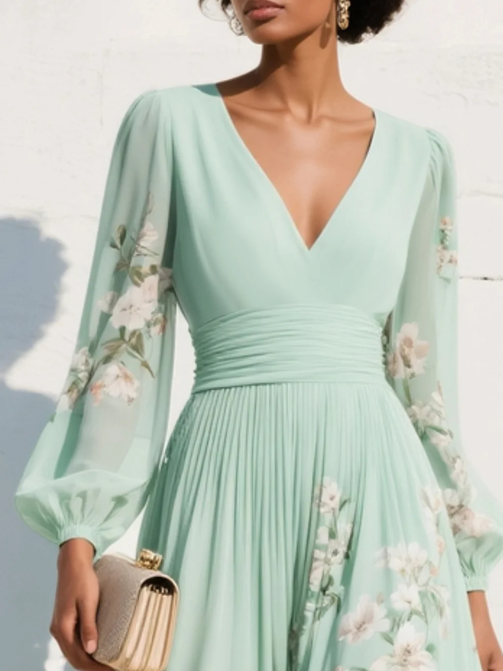 Odelia | Vestido floral midi