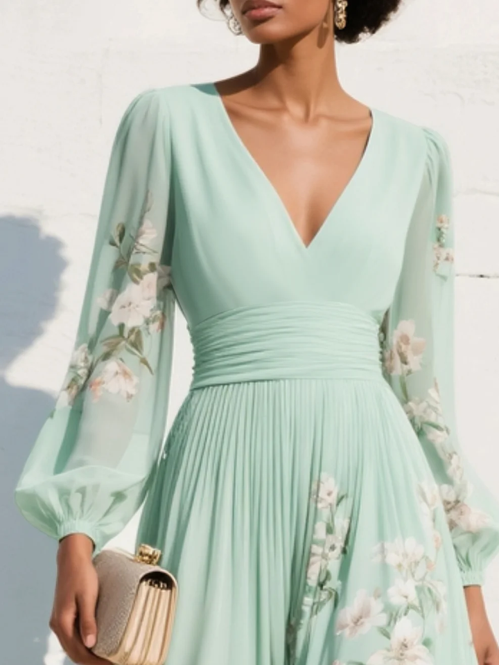 Odelia | Vestido floral midi
