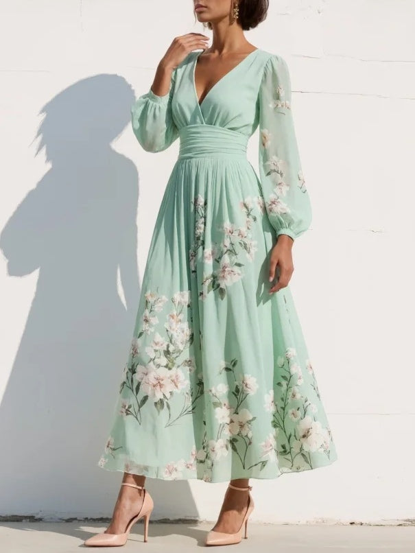 Odelia | Vestido floral midi