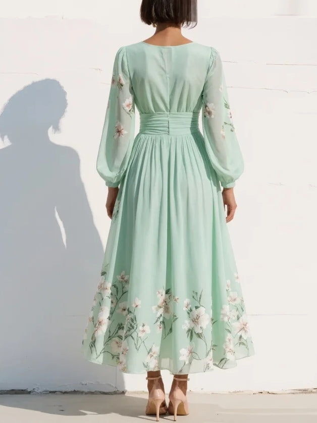 Odelia | Vestido floral midi