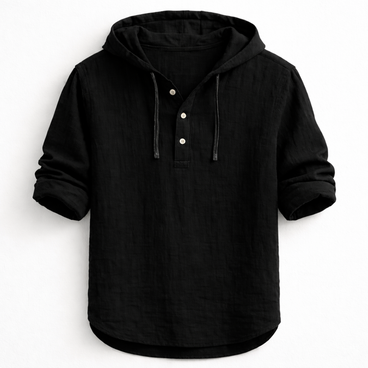 Daniel - Camisola de Linho com Gorro