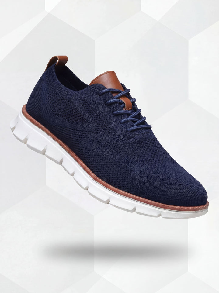 Sapatos Transpiráveis Ultraconforto: Azul Marinho