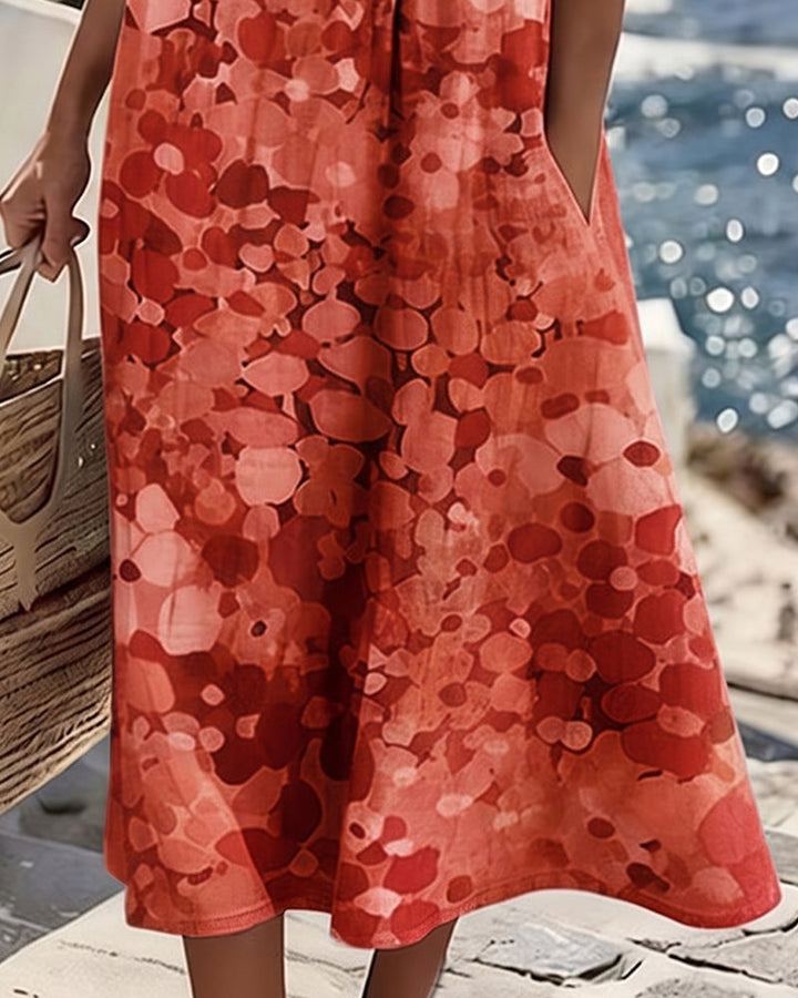 Daniela | Vestido Estampado Folgado