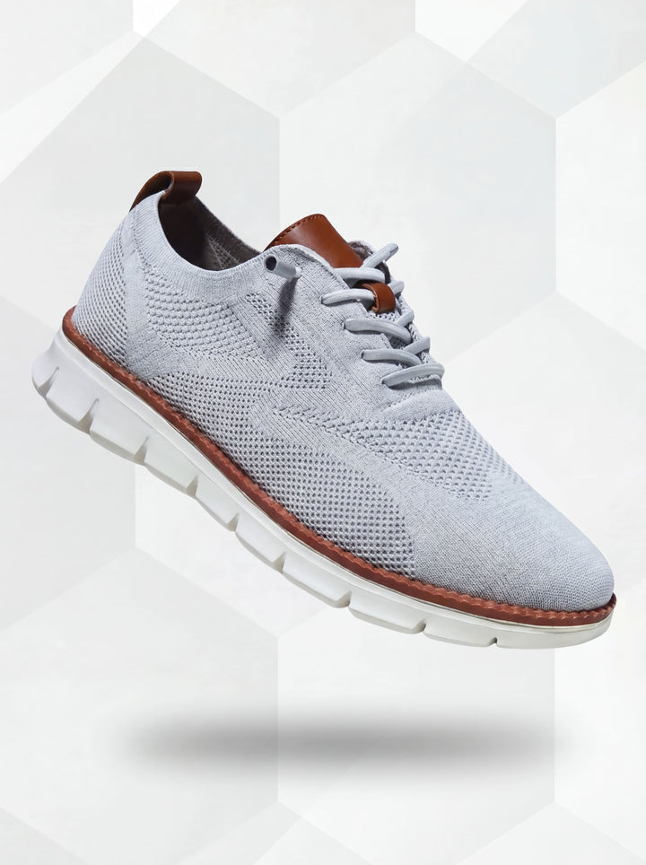Sapatos Transpiráveis Ultraconforto: Cinzento Claro